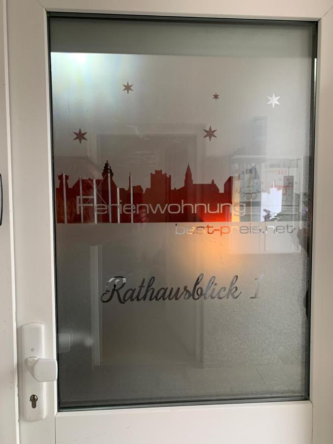 Exklusive Stadtwohnung Am Elbradweg: Best-Preis-Fewo Rathausblick 1 Fuer Max. 3 Pers. Inkl. Wlan, Prime Video & Self Check-In Wittenberge Exterior foto